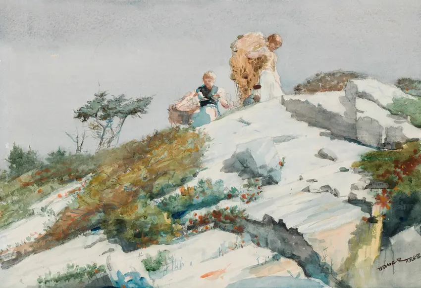 Rough Work (1883) by Winslow Homer